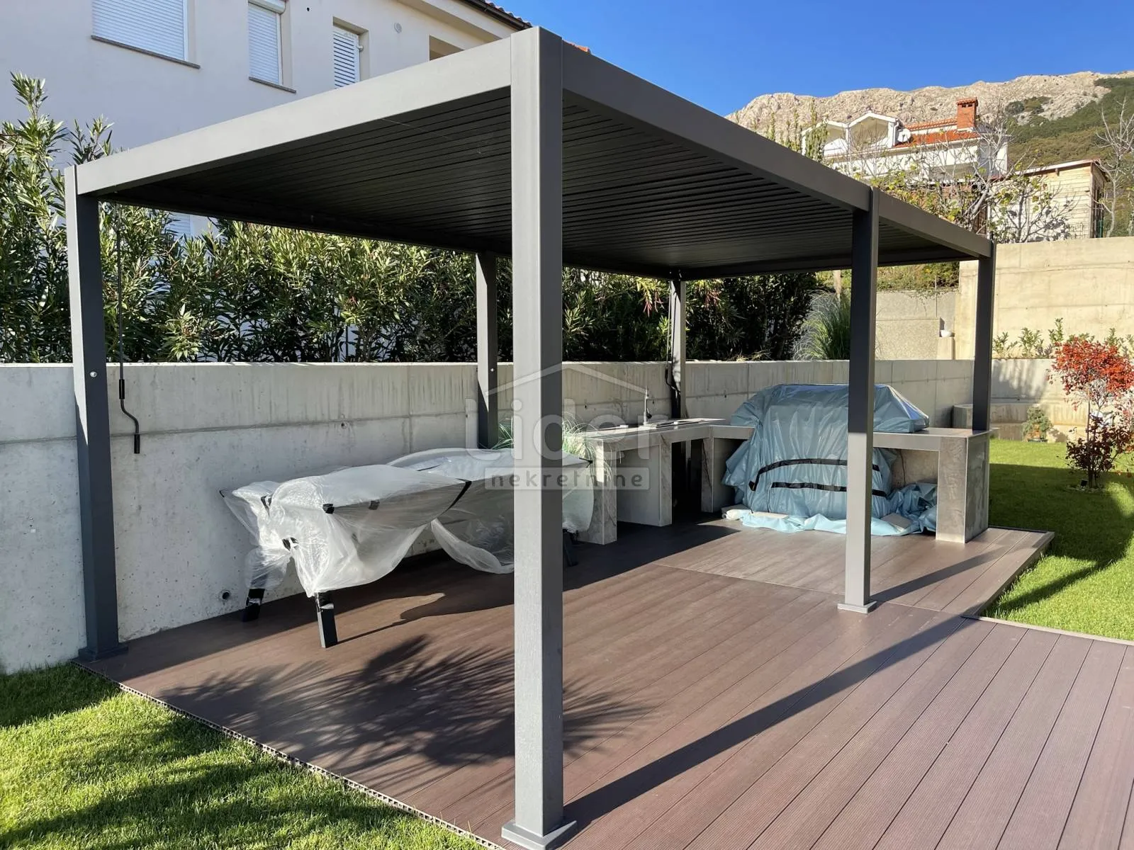 otok krk, baška, dizajnerska urbana vila s bazenom - slika 41
