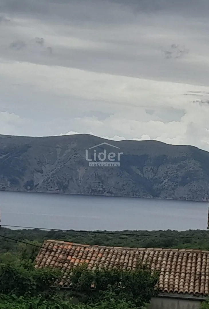 Otok Krk,linardići-Građevinsko Zemljište Spogledom Na More 1198m2 - Linardići, Krk