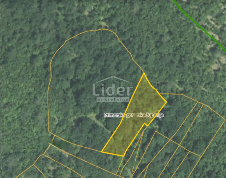 ŠKALNICA Poljoprivredno zemljište od 1311 m2 - Škalnica, Klana