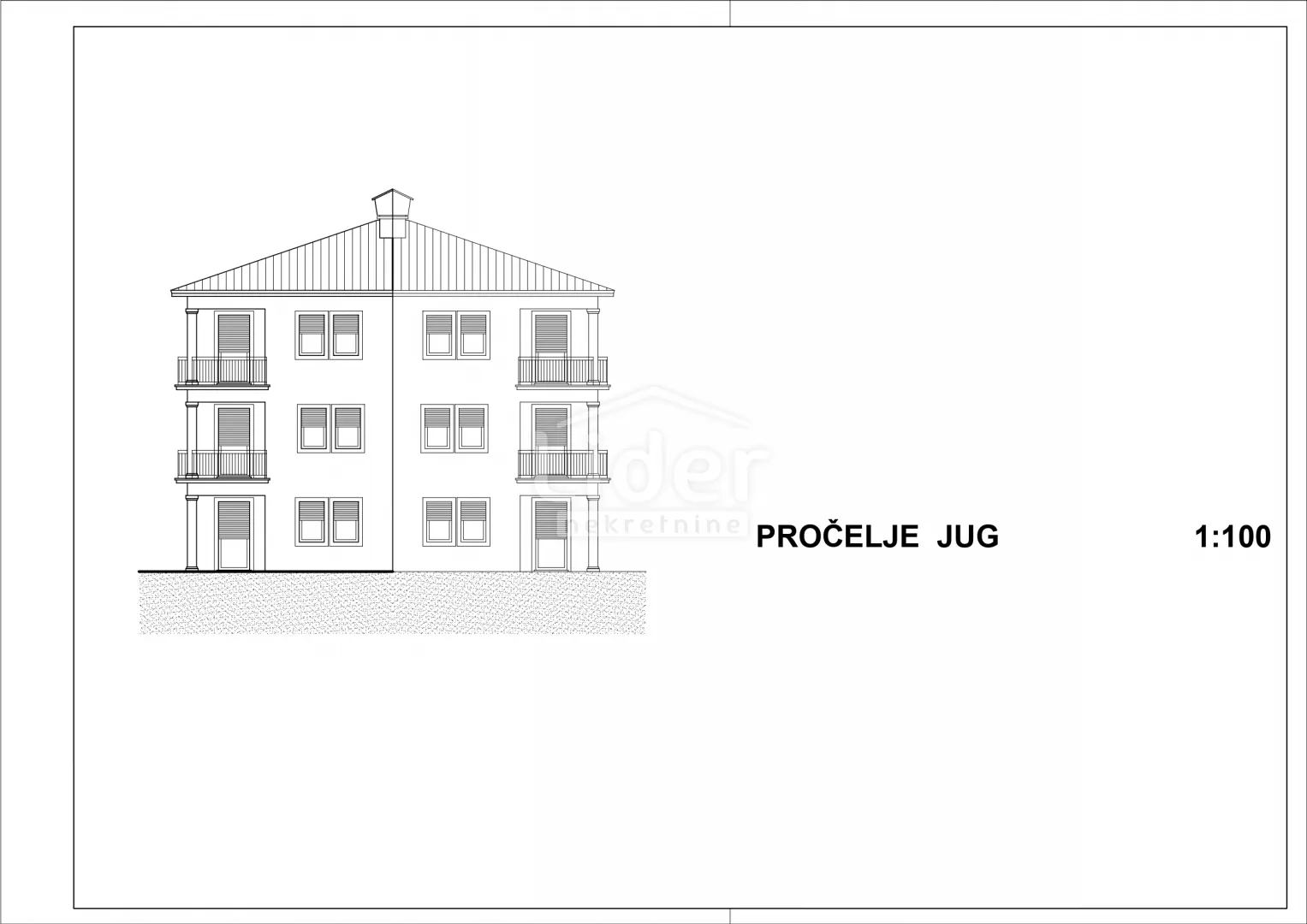 jurdani-obadi, građevinski teren od 314m2, za 3 stambene jedinice, prijavljena gradnja - slika 2