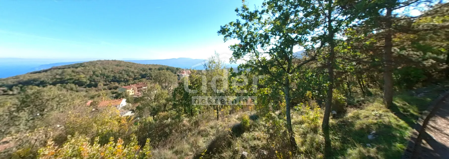 brseč zemljište s prekrasnim pogledom na more - slika 3