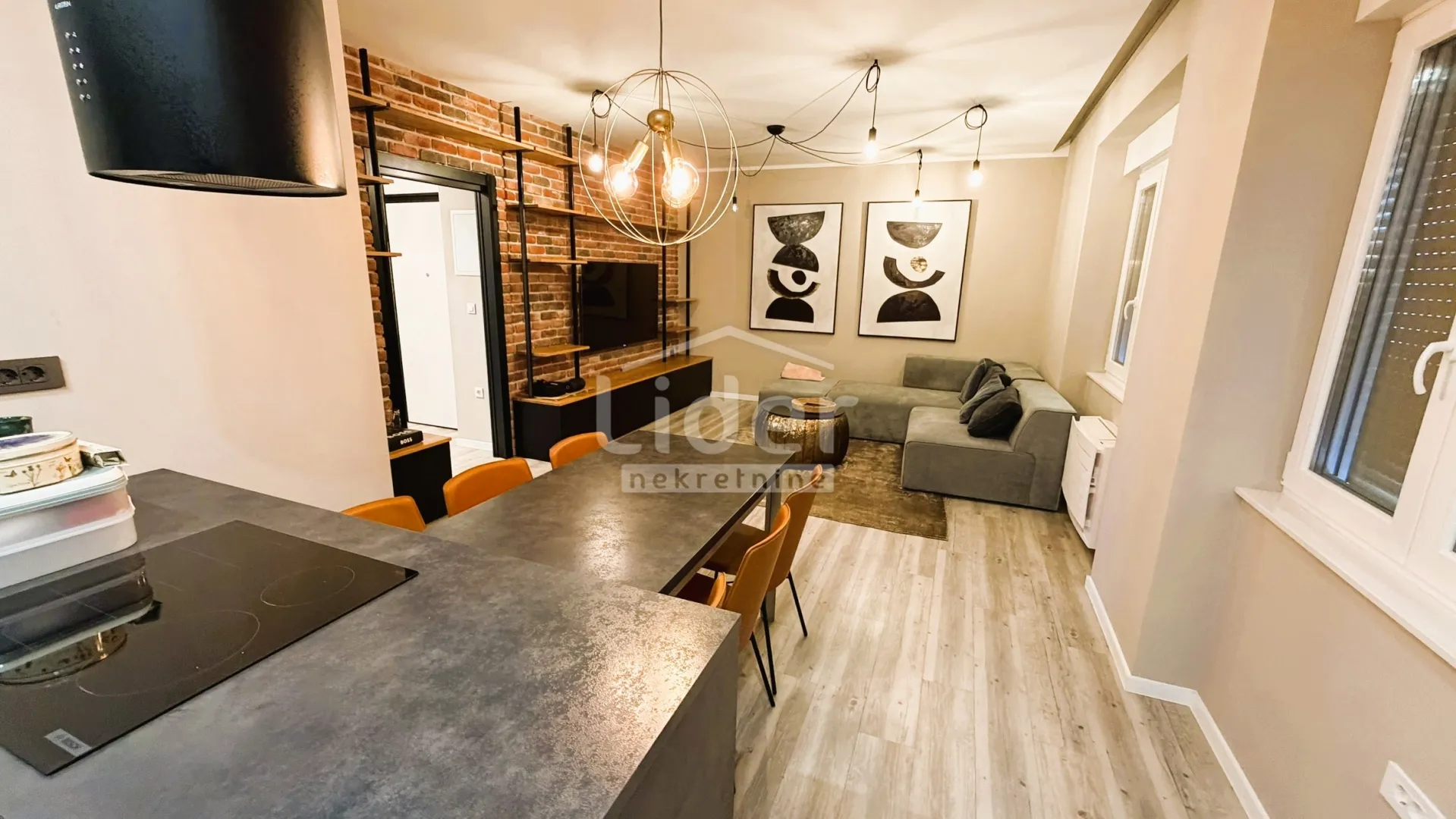 rijeka, donja vežica, moderan 1s+db stan dugoročno iznajmljujemo - slika 3