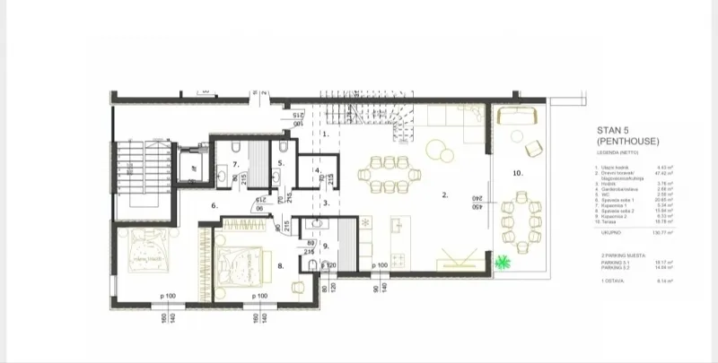 rovinj, penthaus, novogradnja - slika 5
