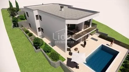 crikvenica novi apartman, 105m2, bazen, pogled na more - slika 3