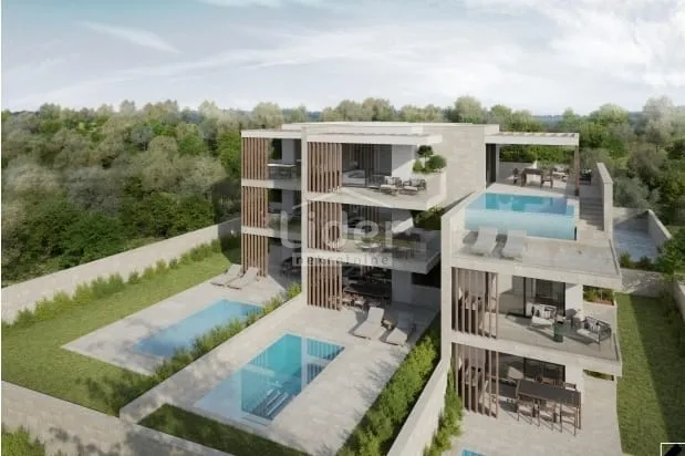 otok krk,krk-građevinsko zemljište s pogledom na more 1095m2 - slika 3