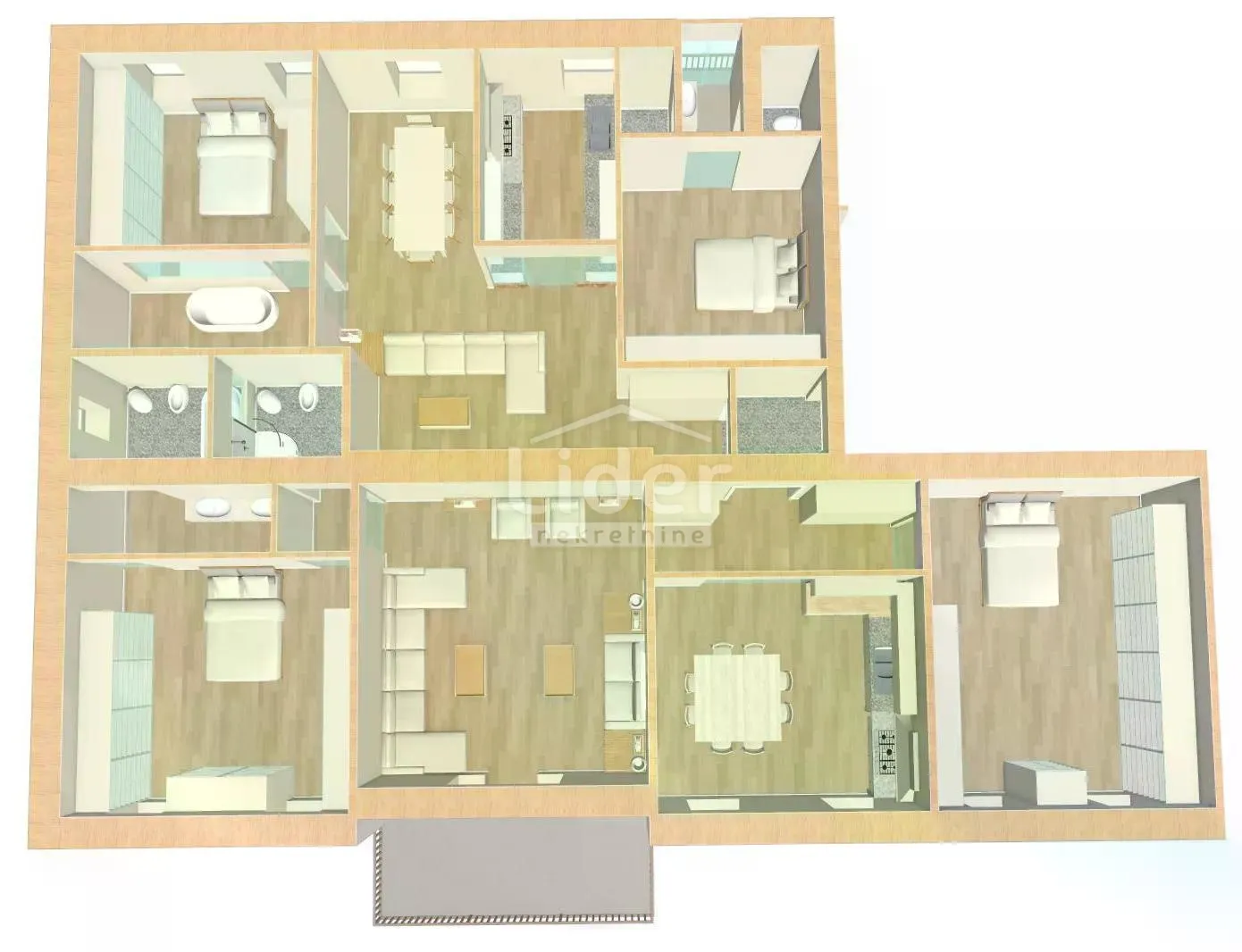 belveder, 205 m2, moguće preinaka u 2 stambene jedinice - slika 24