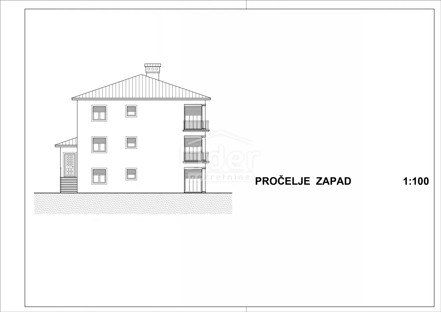 jurdani-obadi, građevinski teren od 314m2, za 3 stambene jedinice, prijavljena gradnja - slika 4