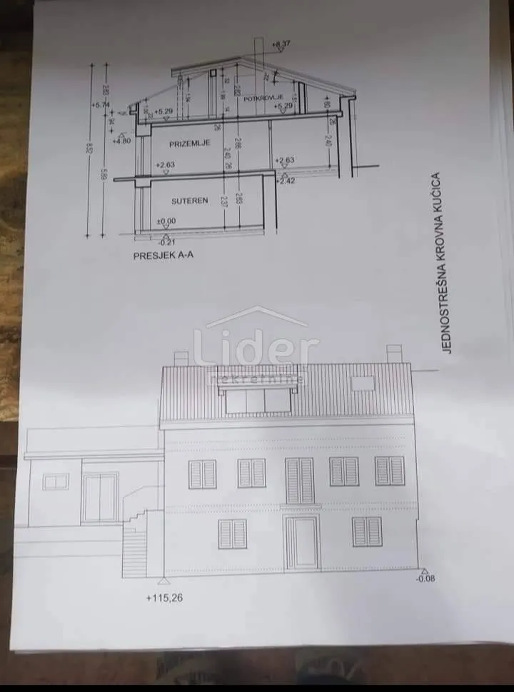kuća kostrena roh bau sa 5 stambenih jedinica-2 stana uređena - slika 12