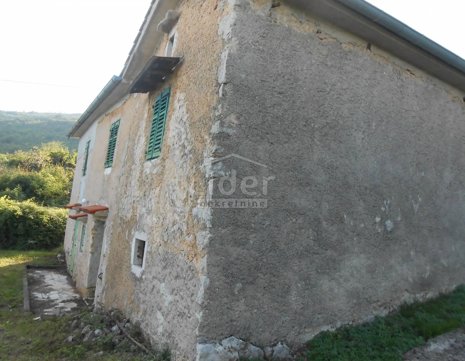 brseč kuća u prirodi s pogledom na more - slika 3