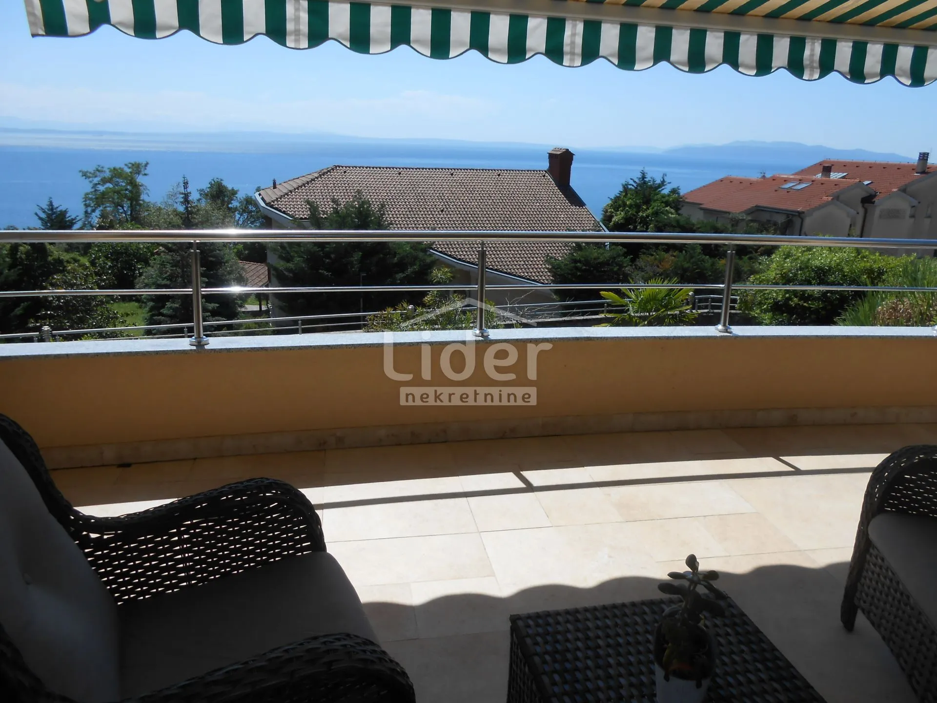 opatija luksuzan stan s bazenom, pogled na more - slika 3
