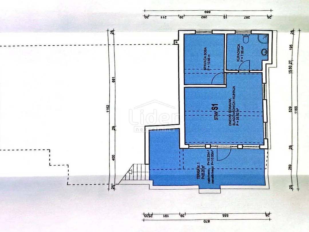 kuća sa 6 apartmana prvi red do mora - slika 31