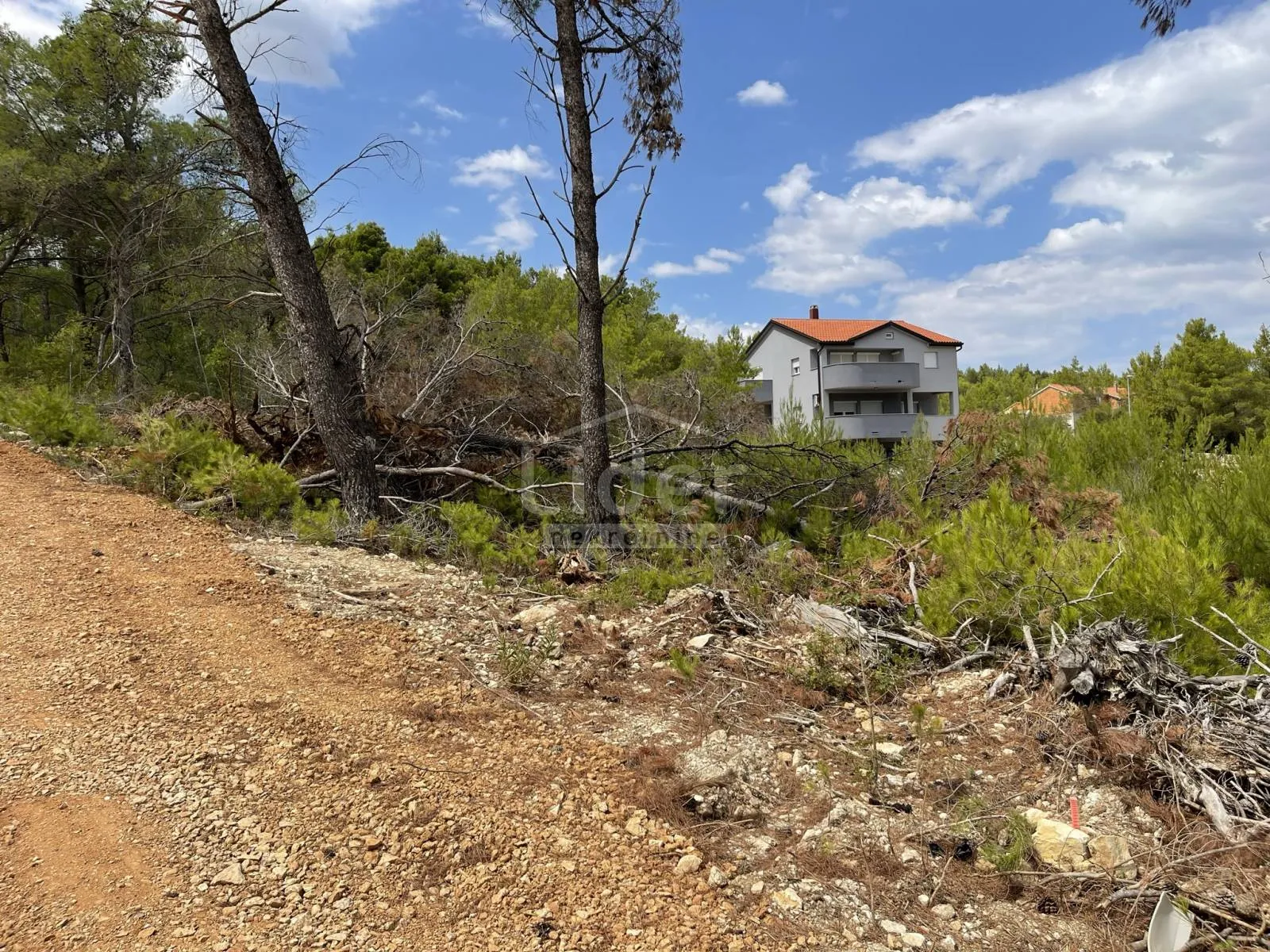 pridraga, građevinsko zemljište 849 m2 na samo 130 m od mora - slika 13