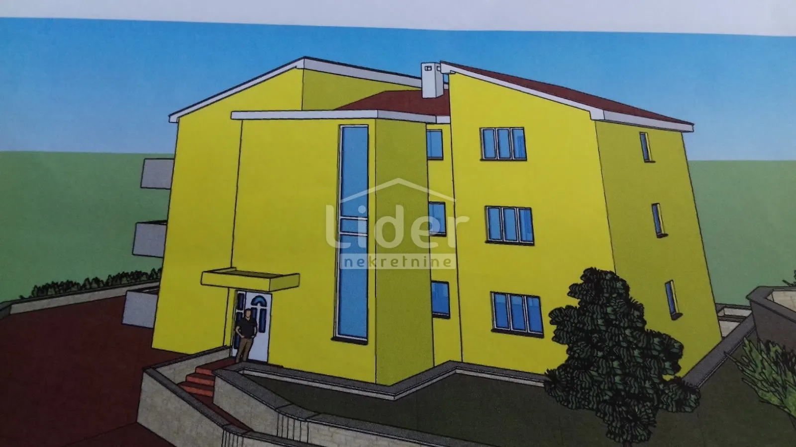 kastav zemljište od 1000 m2 s građevinskom dozvolom - slika 7