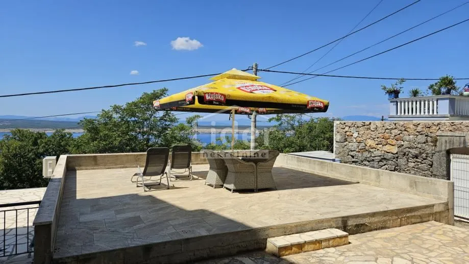 dramalj apartman, krovna terasa i pogled na more - slika 14