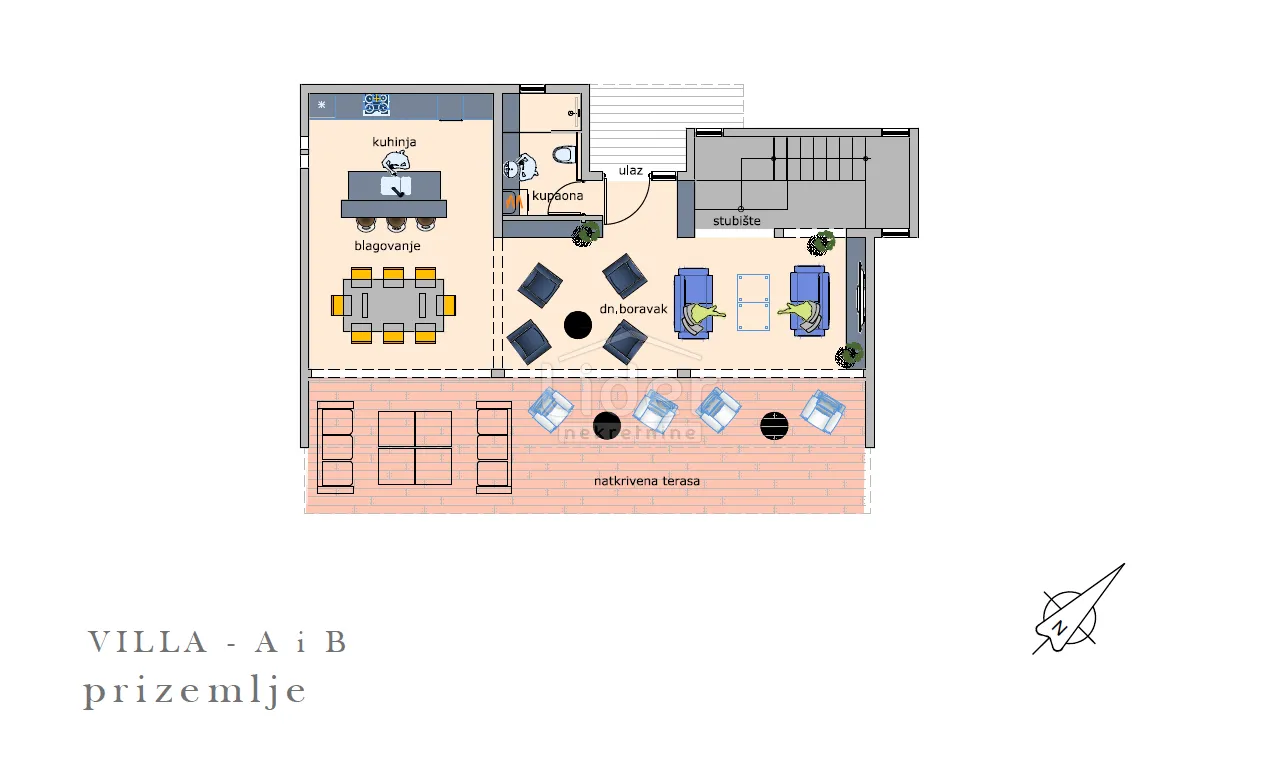bribir vila s bazenom, novogradnja - slika 22