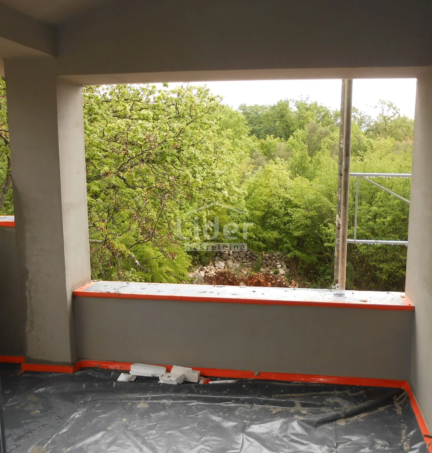 hlapa (otok krk) novi apartman s 2 lođe - slika 5