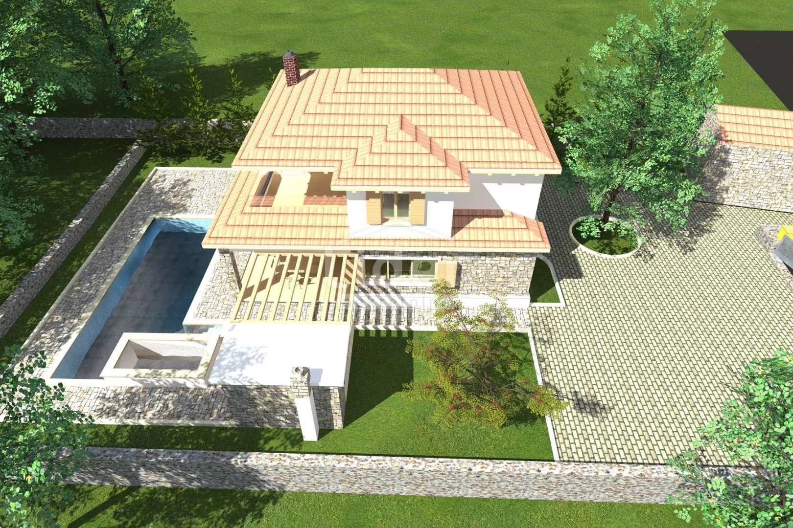 otok krk,linardići-građevinsko zemljište 550m2 - slika 3