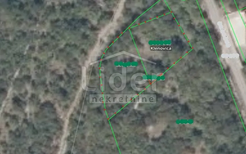 klenovica zemljište 852 m2 s pogledom na more - slika 5