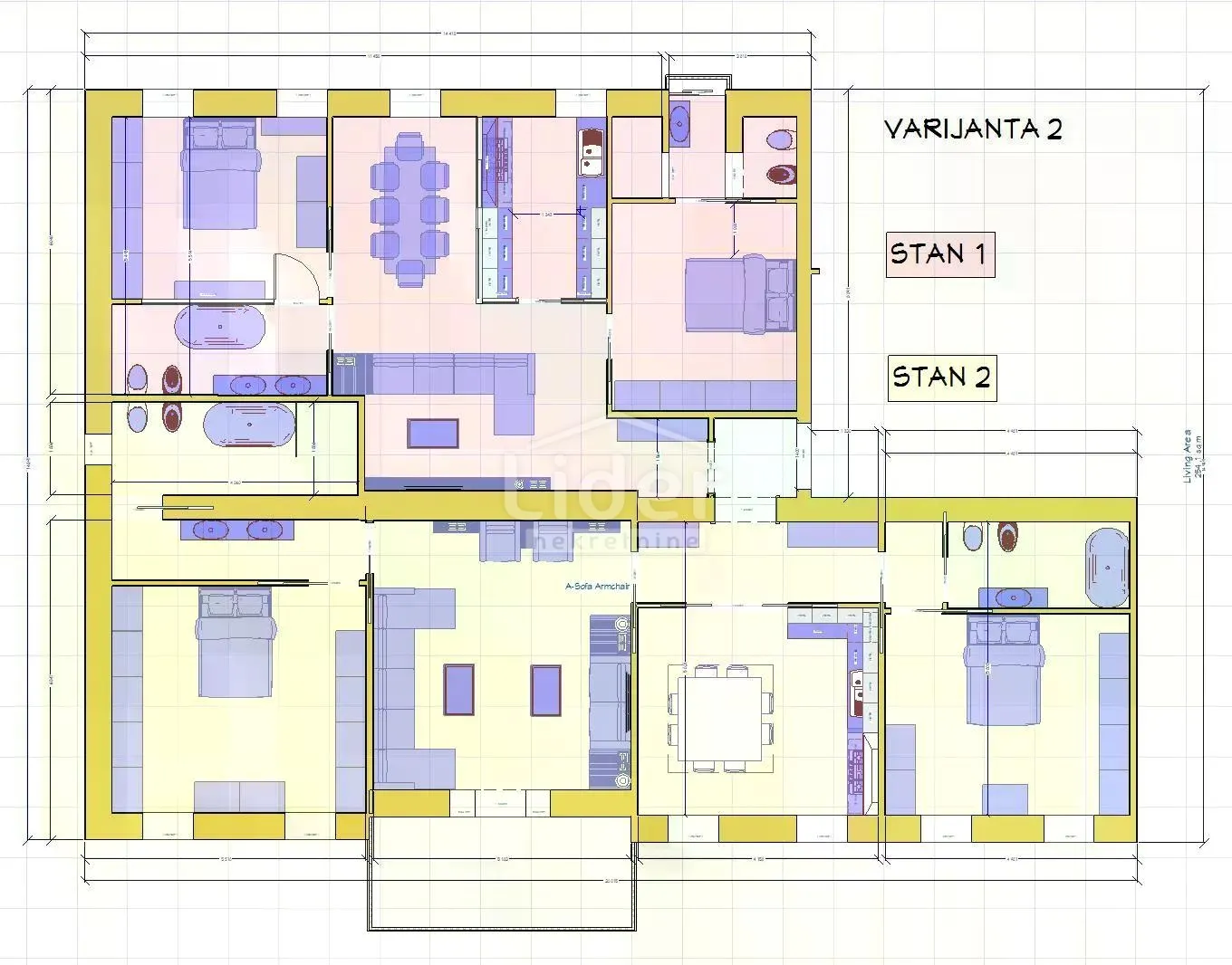belveder, 205 m2, moguće preinaka u 2 stambene jedinice - slika 20