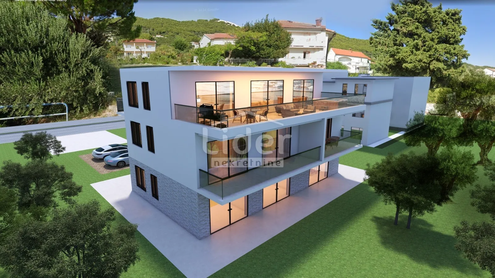 Penthouse u Banjolu - Banjol, Rab