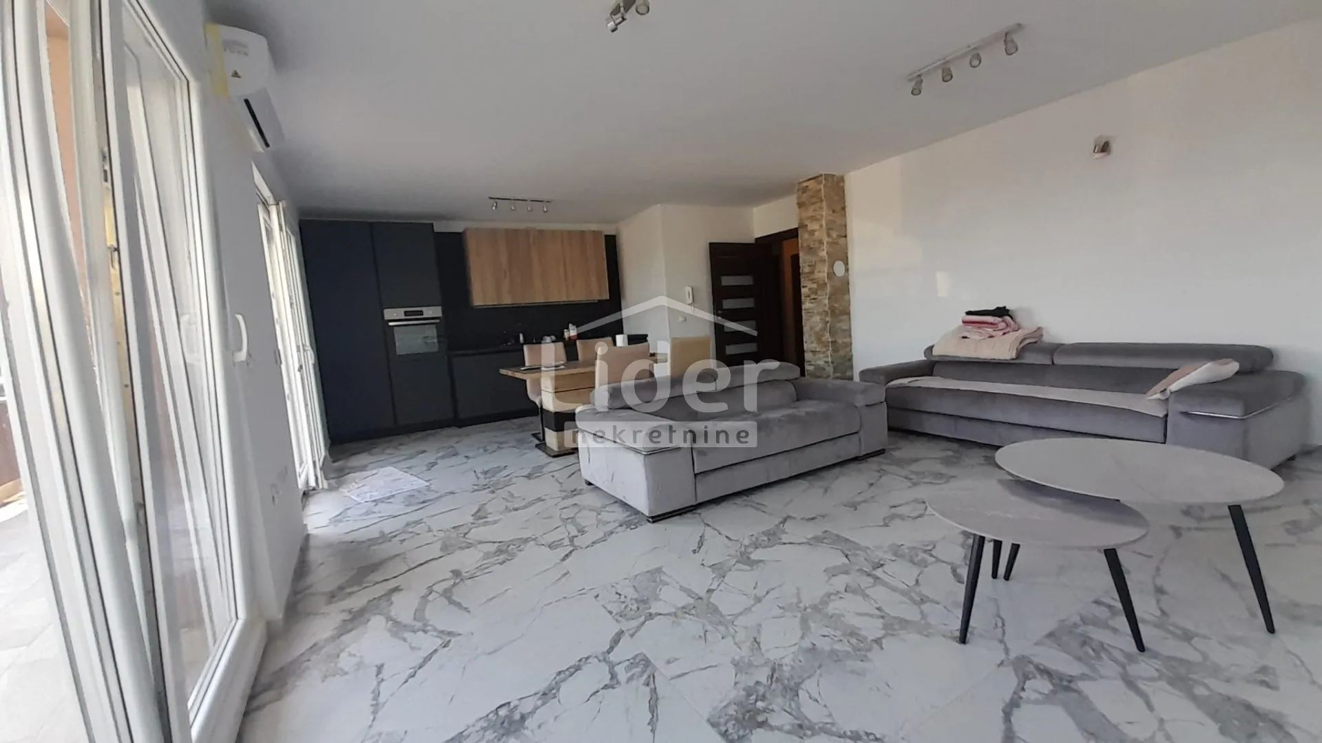 rijeka,srdoči-stan 132m2+vrt 185m2+3 parkinga+pogled more - slika 5