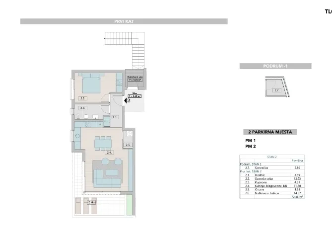 Luksuzni Apartman U Novogradnji -Krk