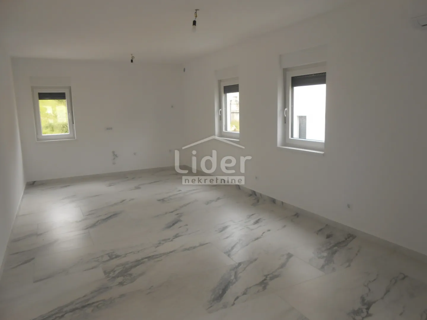 čižići (otok krk) novi apartman, pogled na more - slika 2