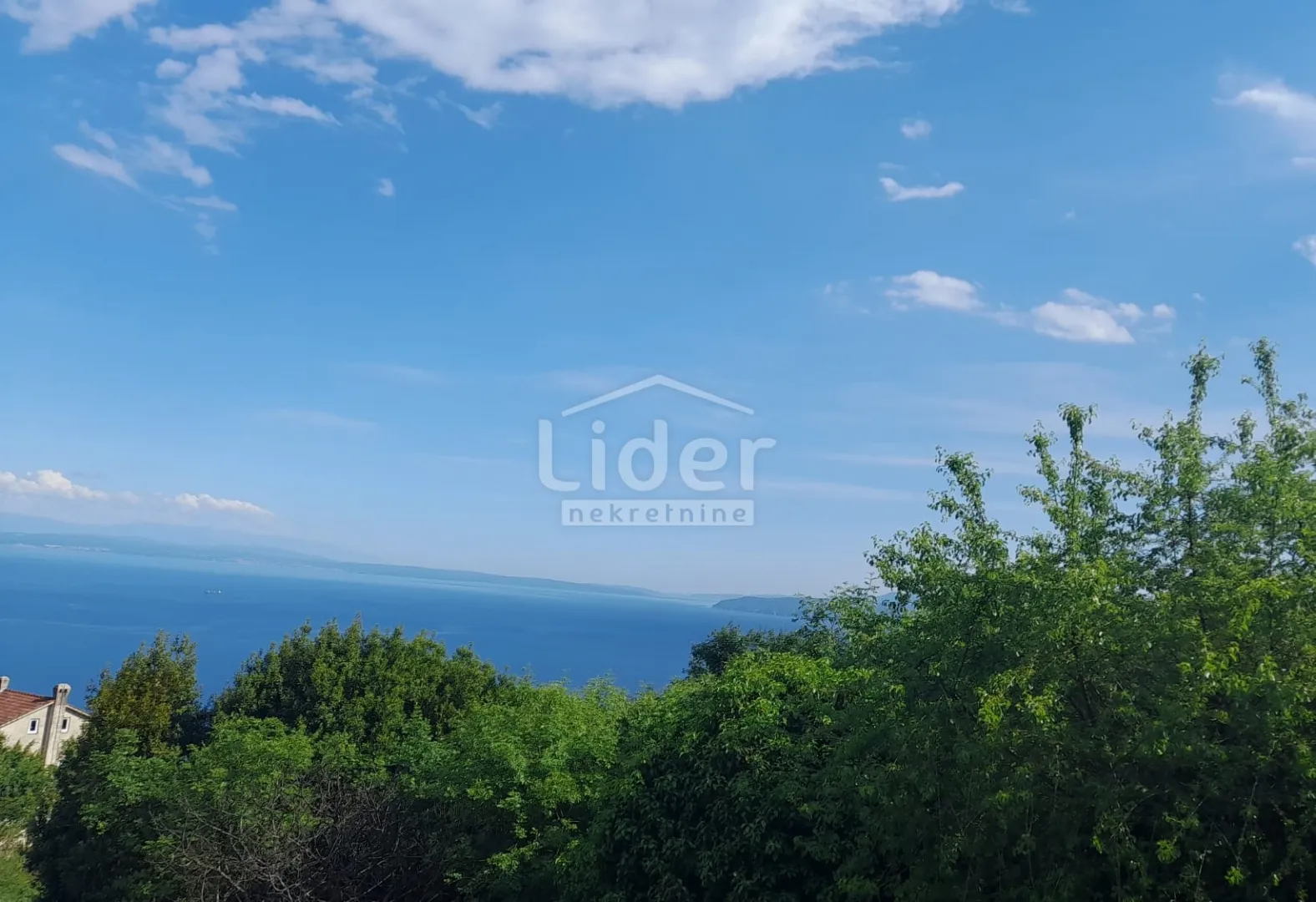 Veprinac ,opatija-Građevinsko Zemljište S Pogledom Na More 1077m2 - Veprinac, Opatija
