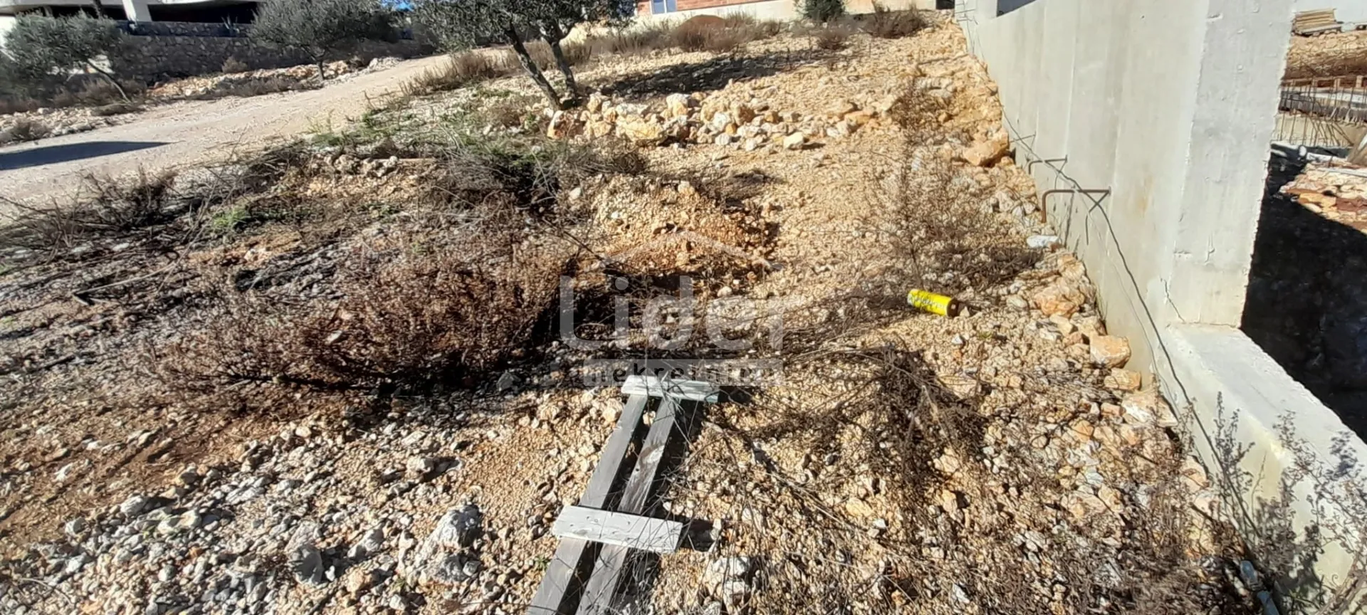 otok krk, krk-građevinsko zemljište s pogledo na more 852m2 - slika 3