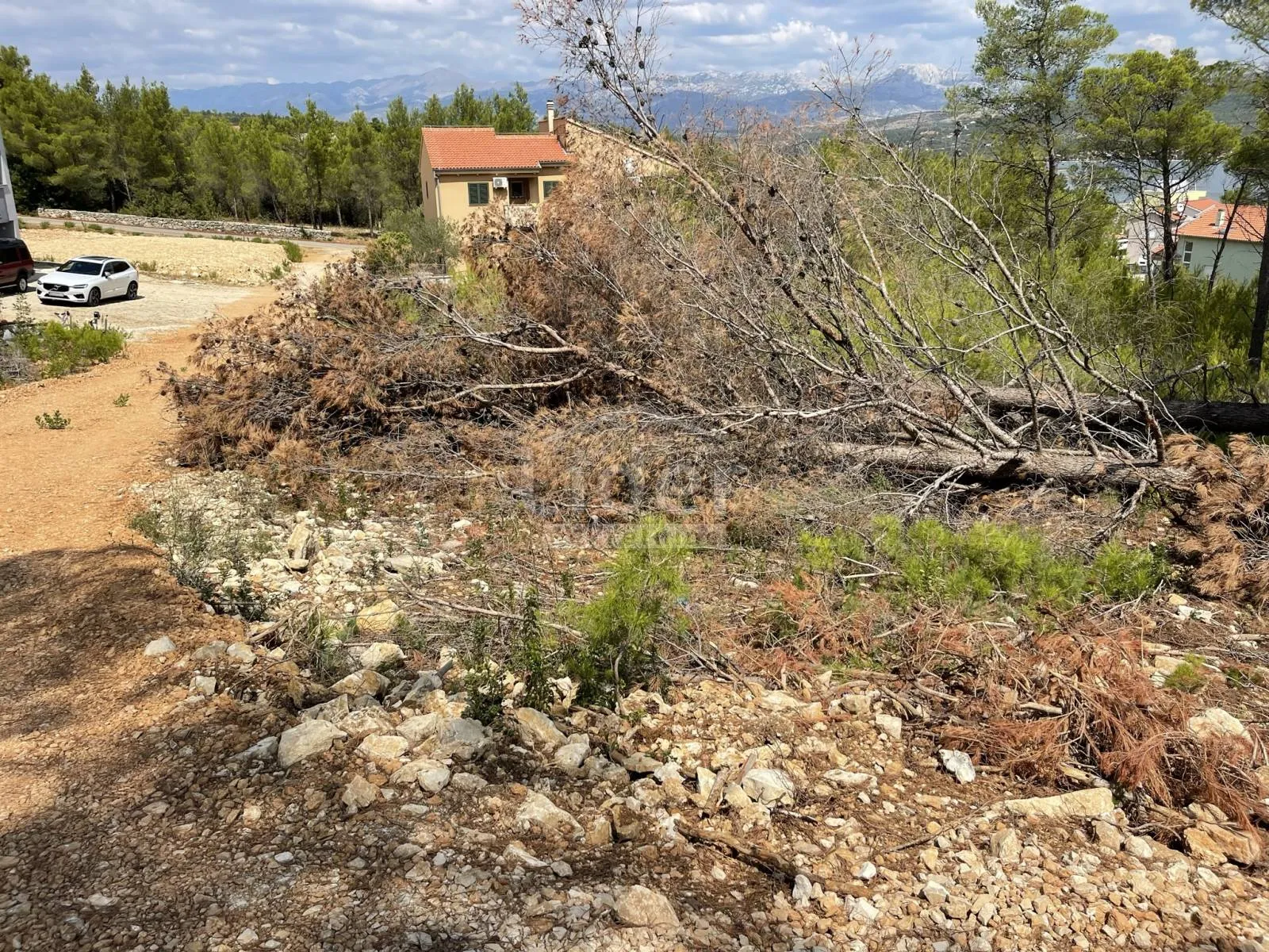 pridraga, građevinsko zemljište 849 m2 na samo 130 m od mora - slika 14