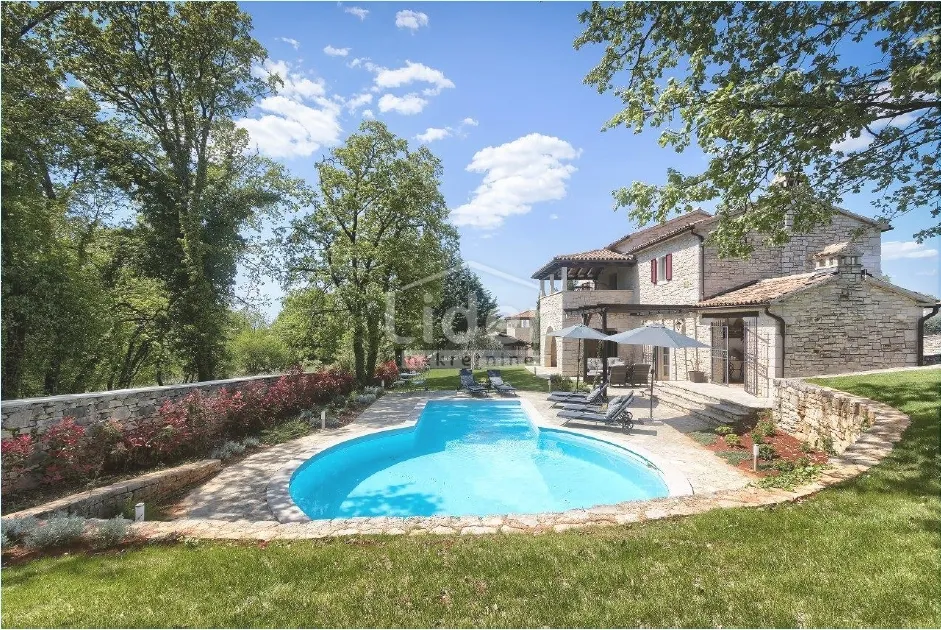 istra, čarobna villa, bazen, - slika 6