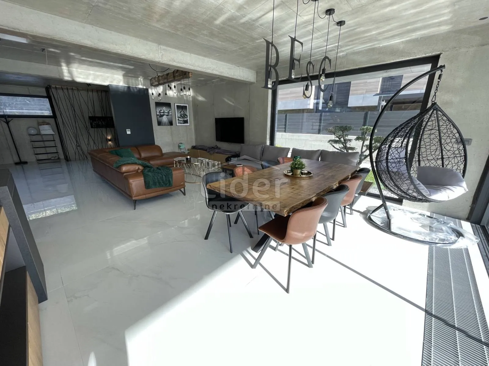 otok krk, baška, dizajnerska urbana vila s bazenom - slika 15