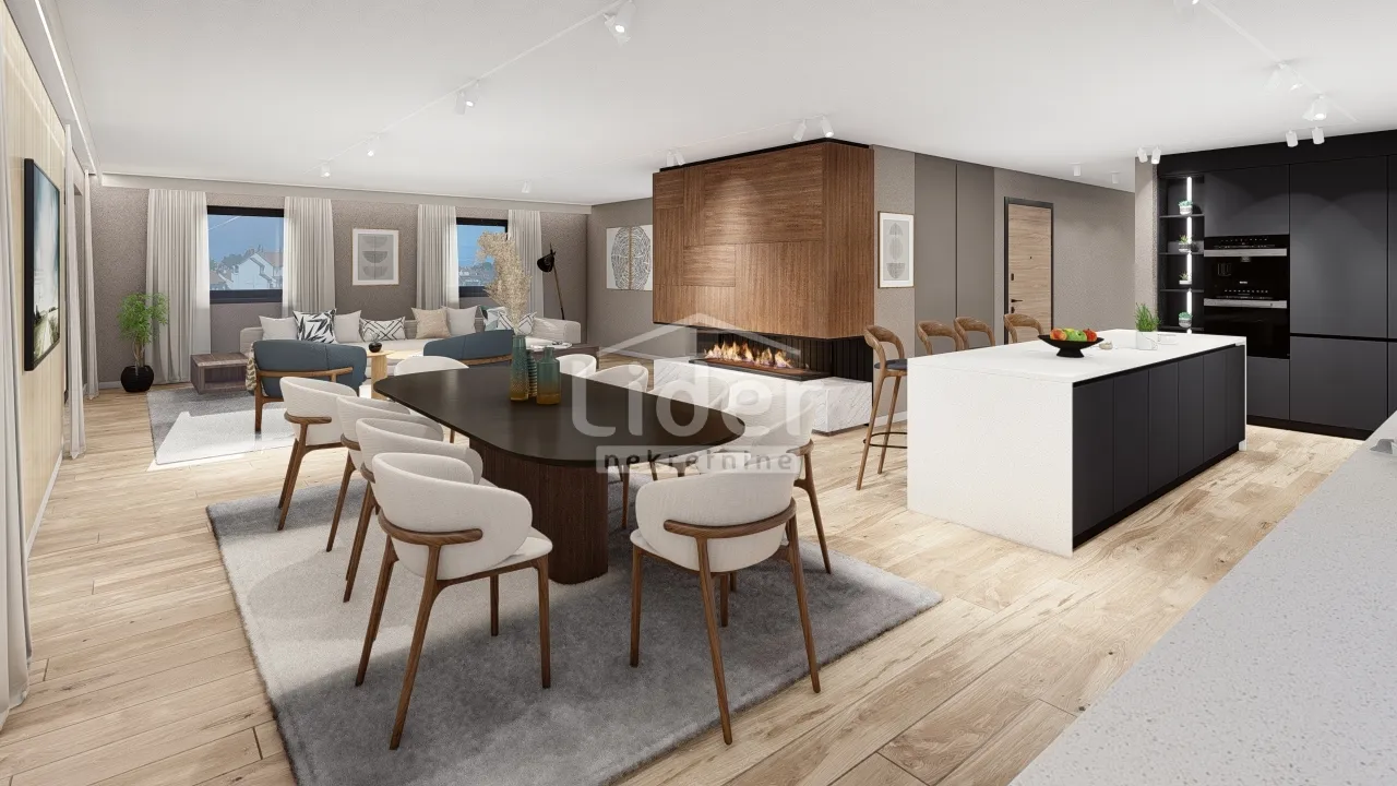 penthouse sa prekrasnim pogledom na top lokaciji! - slika 12