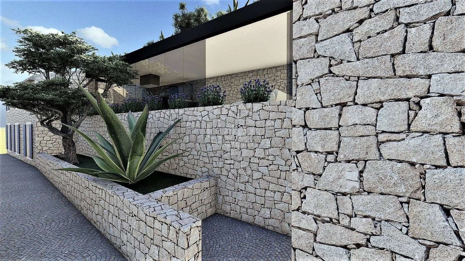 mošćenička draga (zaleđe), 2 kamene kuće - slika 17