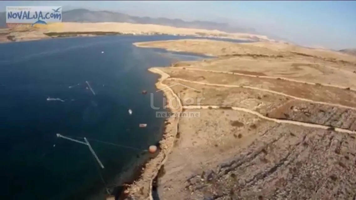 novalja- zemljište u neposrednoj blizini plaže zrće, 1. red do mora - slika 3