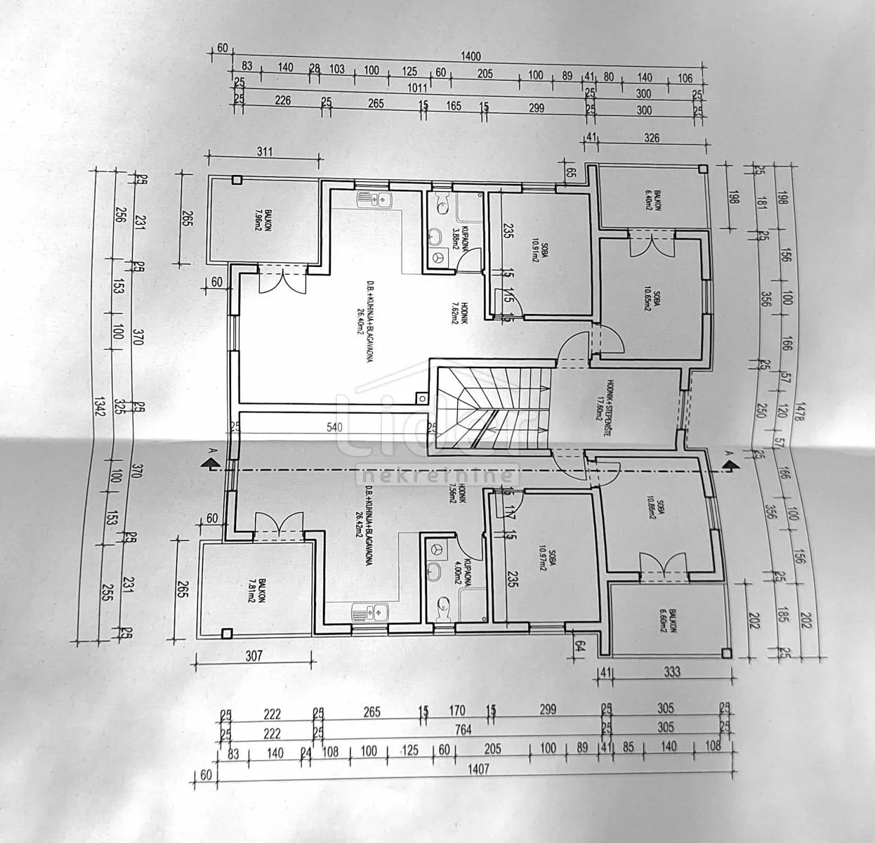 hlapa (otok krk) novi apartman s 2 lođe - slika 8