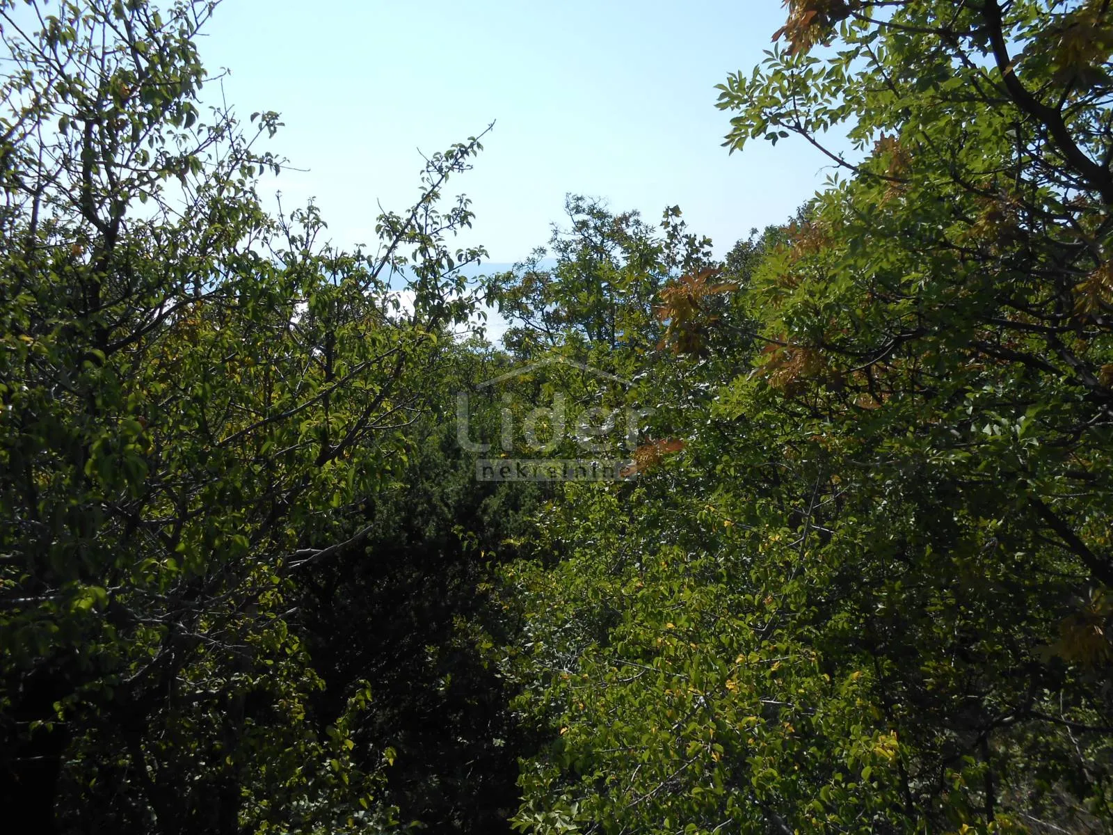 klenovica zemljište 852 m2 s pogledom na more - slika 1