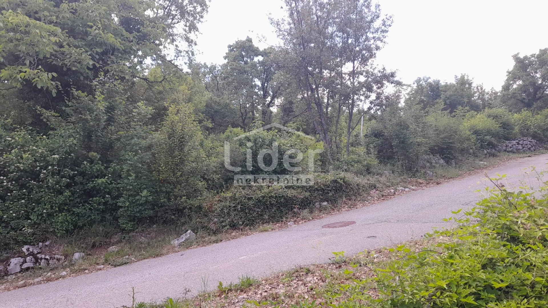 veprinac ,opatija-građevinsko zemljište s pogledom na more 1077m2 - slika 5