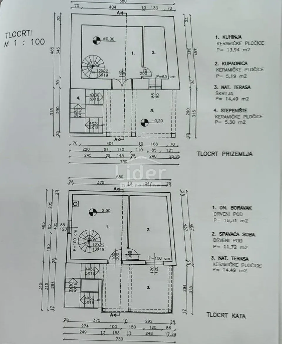 tri nekretnine: kuća, kuća za adaptaciju i zemljište u istarskoj toskani! - slika 15