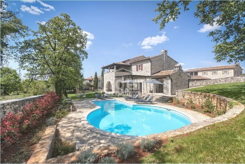 istra, čarobna villa, bazen, - slika 5