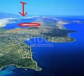 novalja- zemljište u neposrednoj blizini plaže zrće, 1. red do mora - slika 2