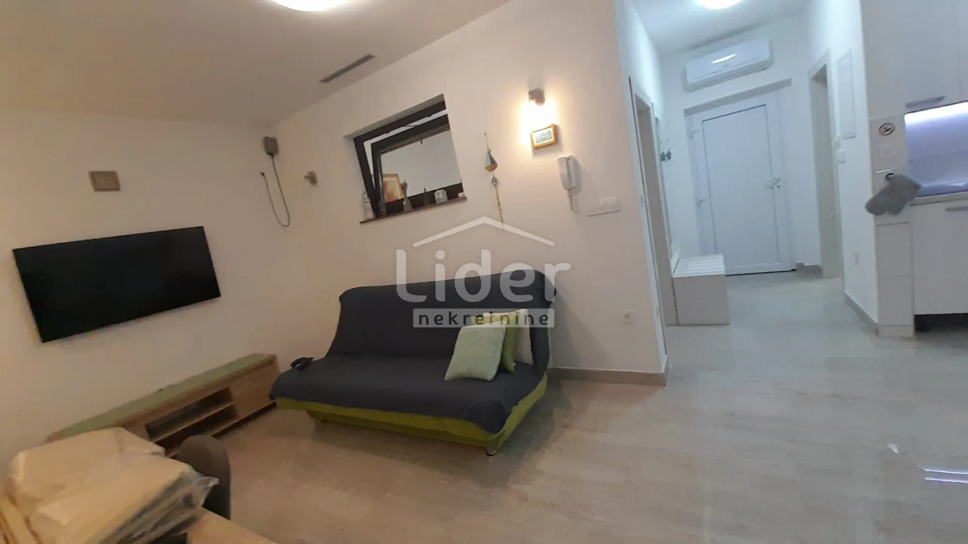 otok krk,malinska-apartman 37m2 s okućnicom 92 m2 - slika 4