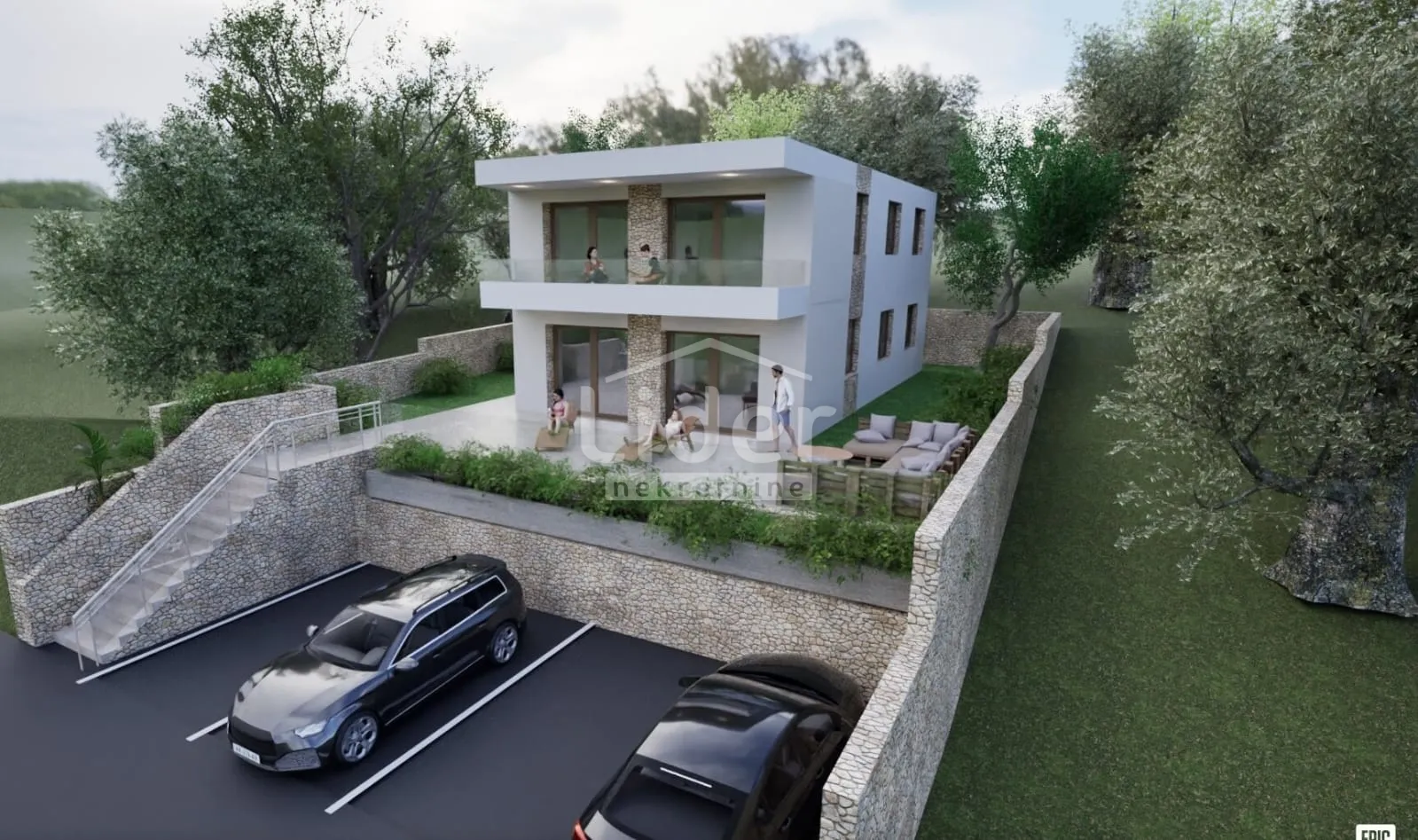 crikvenica zemljište s građevinskom dozvolom - slika 2