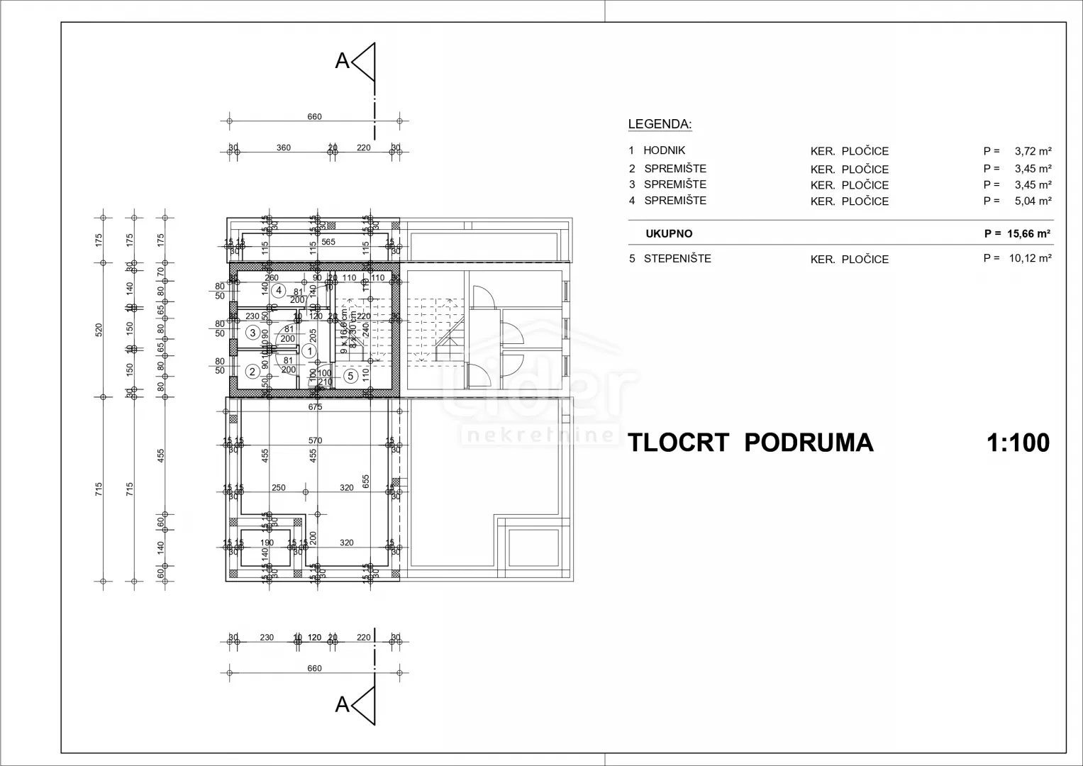 jurdani-obadi, građevinski teren od 314m2, za 3 stambene jedinice, prijavljena gradnja - slika 6
