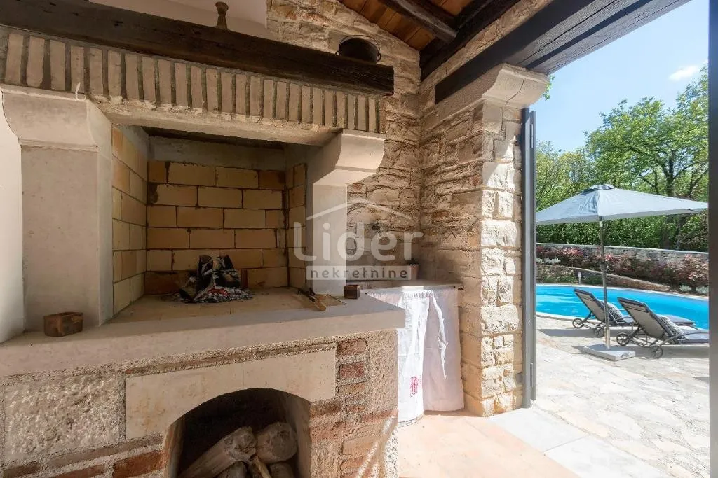 istra, čarobna villa, bazen, - slika 45