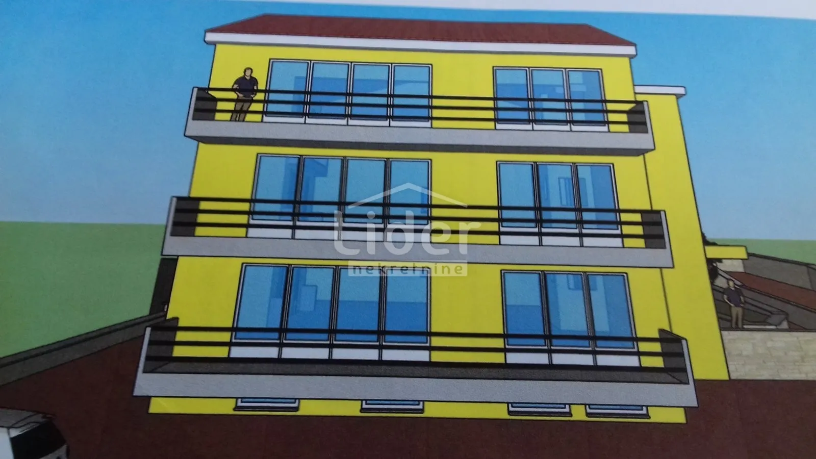 kastav zemljište od 1000 m2 s građevinskom dozvolom - slika 5