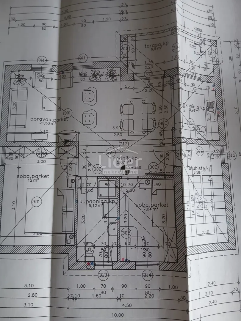 mali lošinj-samostojeća kuća s 4 apartmana - slika 15