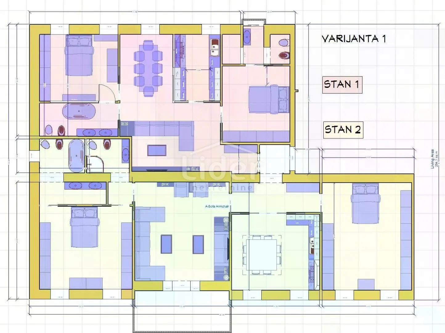 belveder, 205 m2, moguće preinaka u 2 stambene jedinice - slika 23