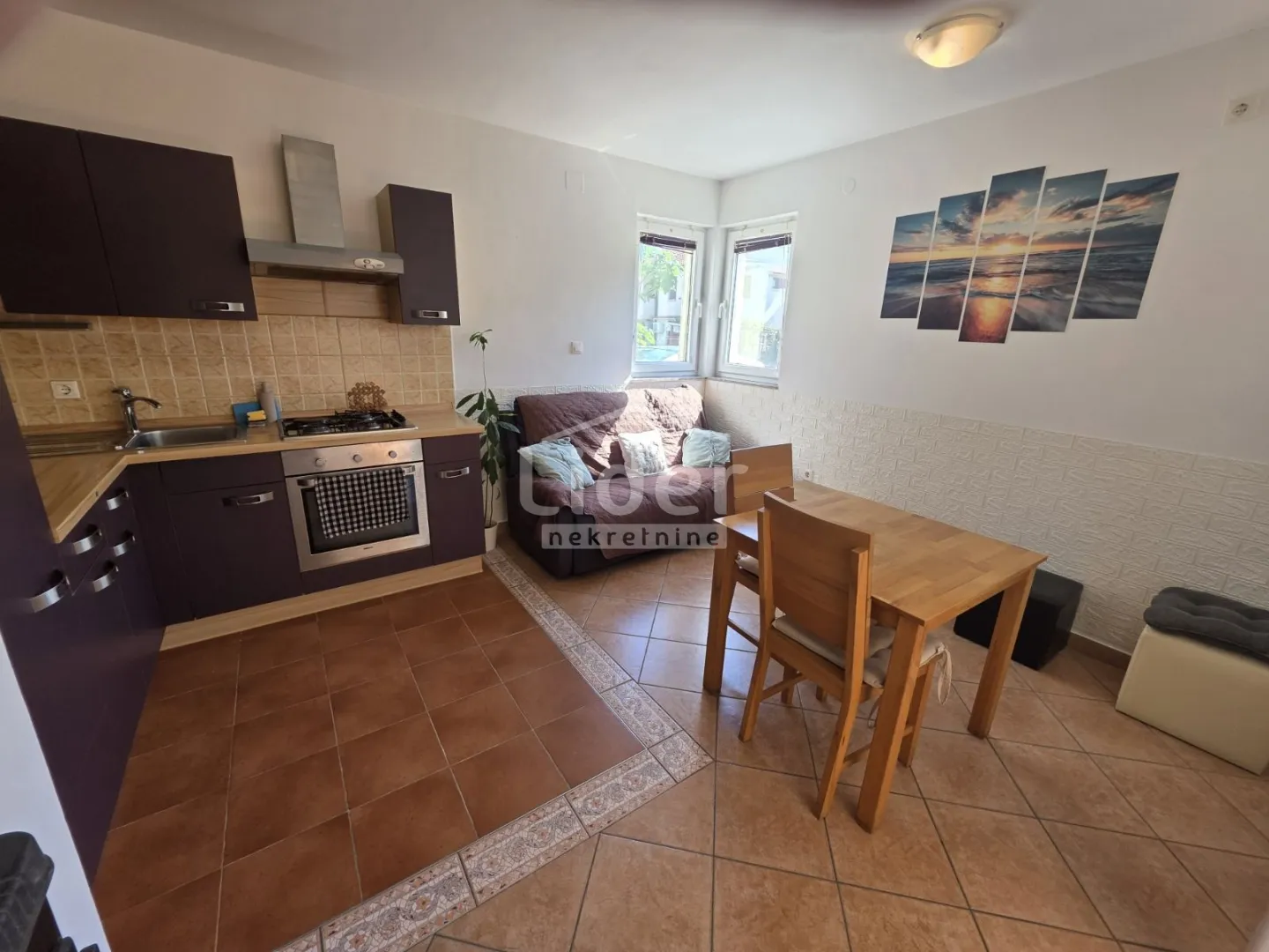 novalja, centar 40 m2, 1s+db - slika 1