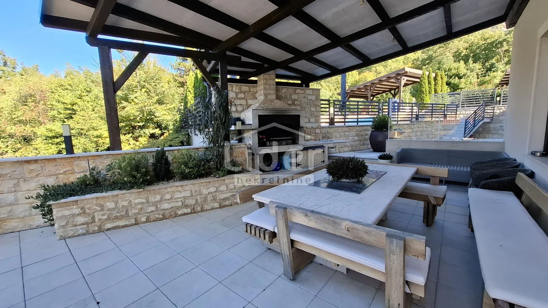 vila s vanjskim i unutarnjim bazenom,saunom ,crikvenica - slika 5